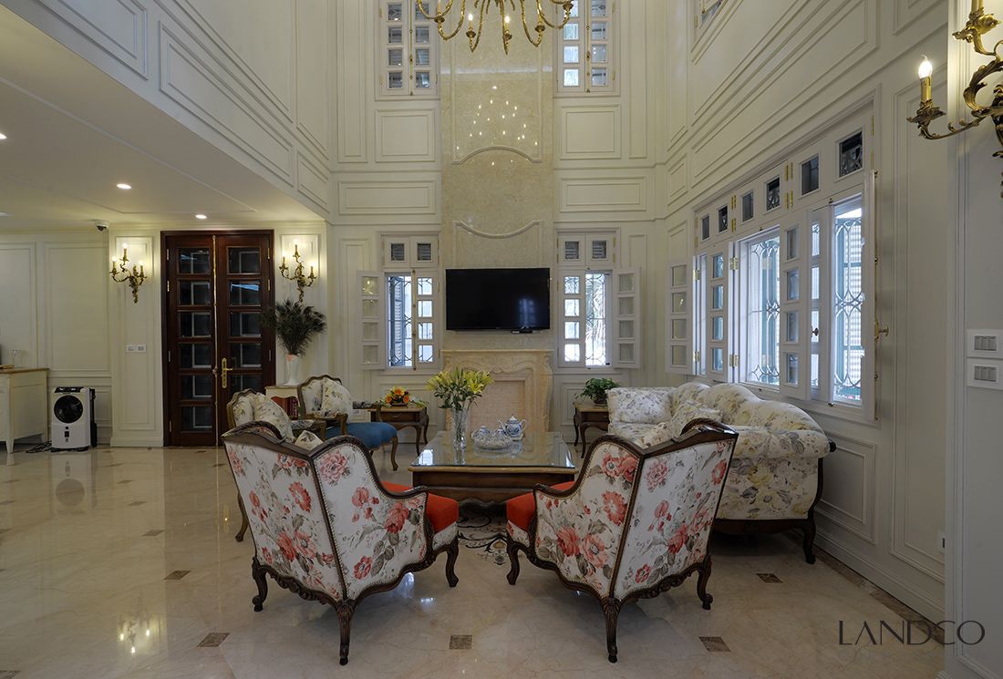 Không gian Pháp sống động do Landdecor thiết kế, sản xuất và thi công nội thất cho công trình