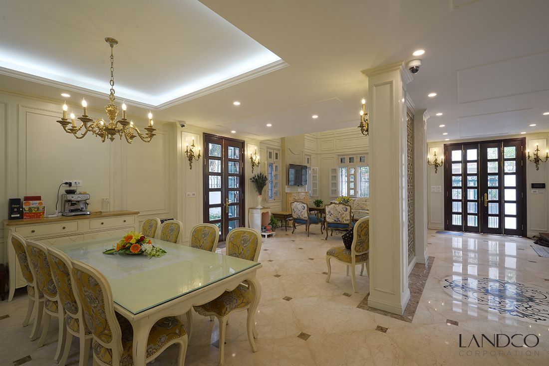 Không gian Pháp sống động do Landdecor thiết kế, sản xuất và thi công nội thất cho công trình
