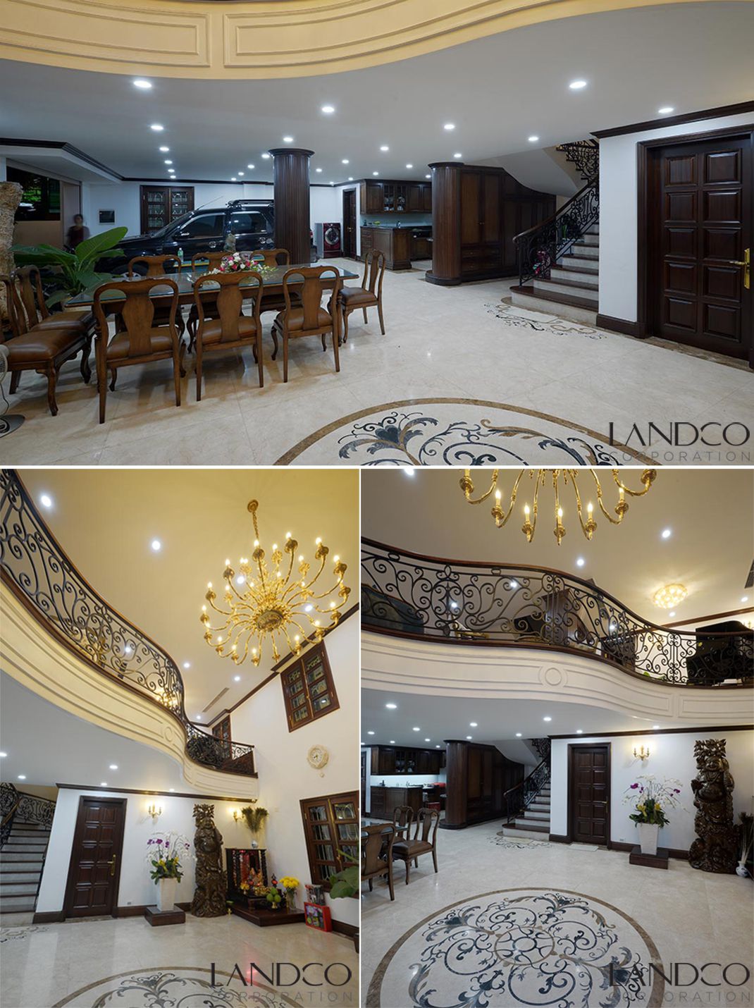 Landdecor thiết kế, sản xuất nội thất và thi công hoàn thiện công trình biệt thự Thủ Đức 